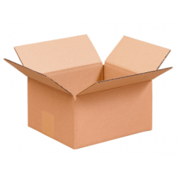 Carton à plat pour 12 pots en verre à jupe haute 250g TO70, Dimension intérieur: 300 x 230 x 84 mm