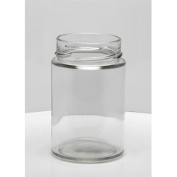 Pot en verre jupe haute 380 ml TO70 Deep pour 500 g de miel