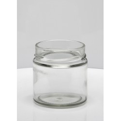 Pot en verre jupe haute 180 ml TO70 Deep pour 250 g de miel