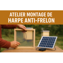 Atelier de fabrication de sa harpe anti frelons
